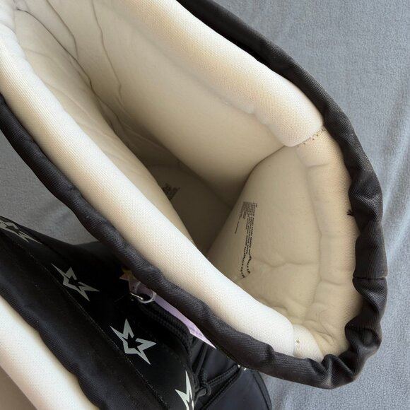 Women's Buffy Winter Boots - Wild Fable Black 10 - Picture 13 of 14